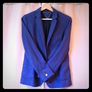 Massimo Dutti blue blazer